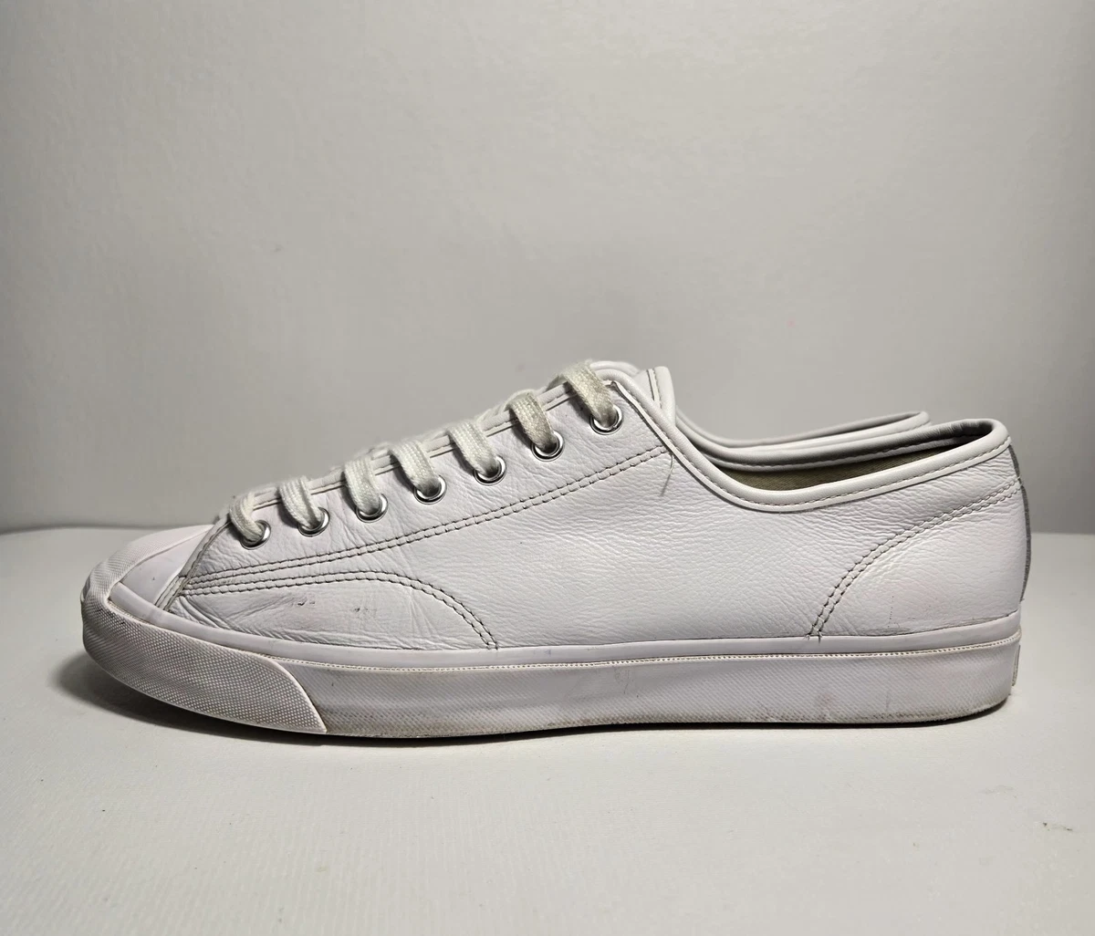 RAR Converse Jack Purcell Low Profile Leather Low Weiß Leder 11,5 164225C