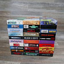 VHS Movie Collection Lot of 30 Tapes Action Sci-Fi Drama Comedy Thriller Films