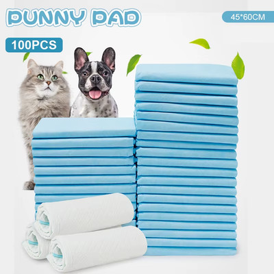 100 Trainingsunterlagen Welpenunterlagen Hunde Toilette Welpen pads 45x60 60x90