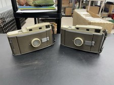 LVintage Polaroid Model 800 Folding Camera, Leather Strap, Untested, Instant