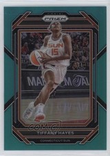 2023 Panini Prizm WNBA Teal Prizm 25/49 Tiffany Hayes #72 w6g