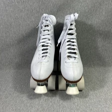 NEW Chicago Skates Classic Roller Skates White  - 800 Wheels Ladies Sz 9 READ