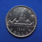 1935 CANADA Silver Dollar *BU* Cond - King George V 25th Year of Reign