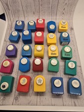 Lot of 25 Small Scrapbooking Paper Punches