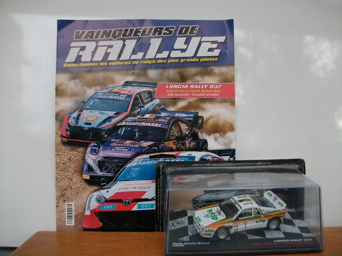 Voiture de rallye miniatures 1:43 Lancia
