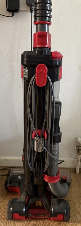 VAX Mach Air Revive Cyclonic Upright Vacuum Cleaner Hoover Red Working Well. - Image 2 of 4