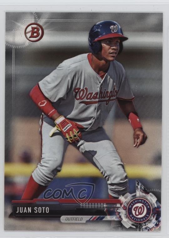 2017 Bowman Draft Juan Soto #BD-162 1hw4