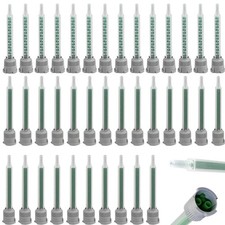 40pc Epoxy Mixing Nozzle Tips Resin Adhesive Gun Applicator 50ml 1:1 2:1
