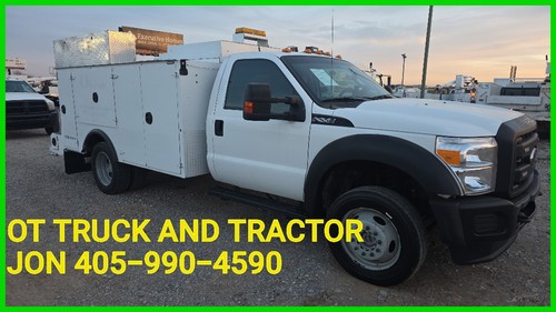 2015 Ford F-550 4wd 11ft Mechanics Lube Service Truck 6.8L Gas F550