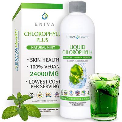 Eniva Chlorophyll PLUS Liquid Greens Complex 16 fl oz