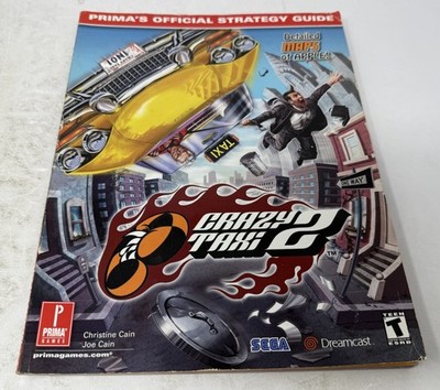 crazy taxi 2 prima official strategy guide sega dreamcast prima's