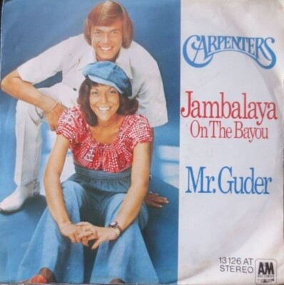 Carpenters Jambalaya (On The Bayou) Vinyl Single 7inch NEAR MINT A&M Records