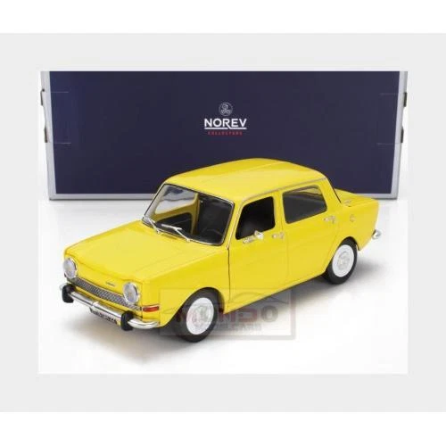 1:18 NOREV Simca 1000 Ls 1974 Yellow NV185714 - Immagine 2 di 2