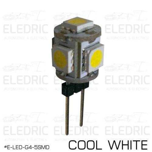 5x G4 LED 5 SMD LIGHT BULB JAYCO INTERIOR CAMPER 4X4 CARAVAN RV COROMAL BOAT - Picture 6 of 7