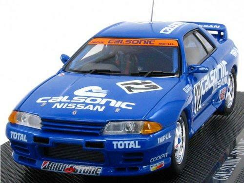 ミニカー EBBRO CALSONIC SKYLINE GTR 1993 Ebbro 1/43 Nissan Skyline GT-R R32 Fuji Champion Calsonic