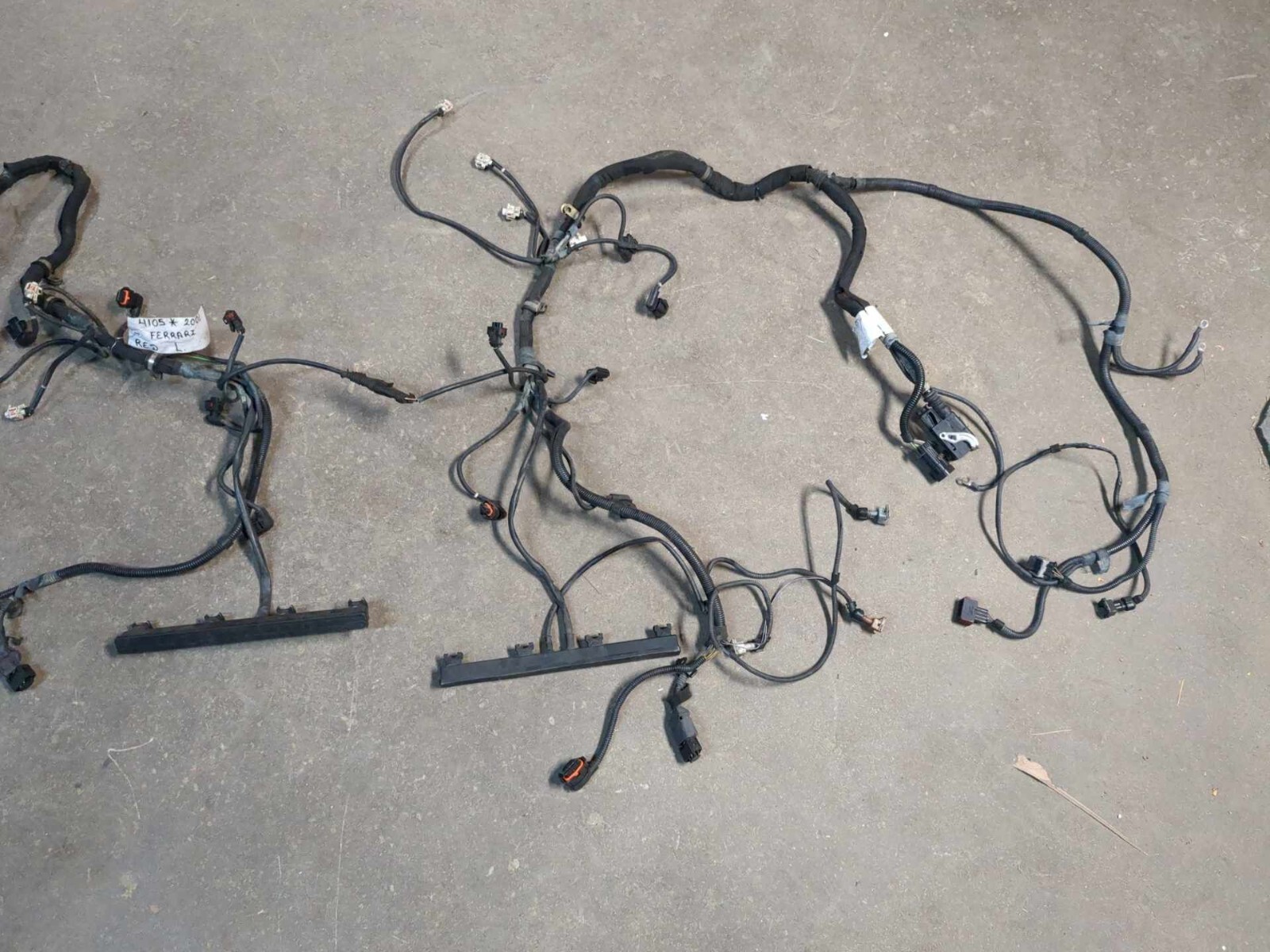 2001 Ferrari 360 Spider - OEM Left & Right Engine Harness Complete 179167 179168