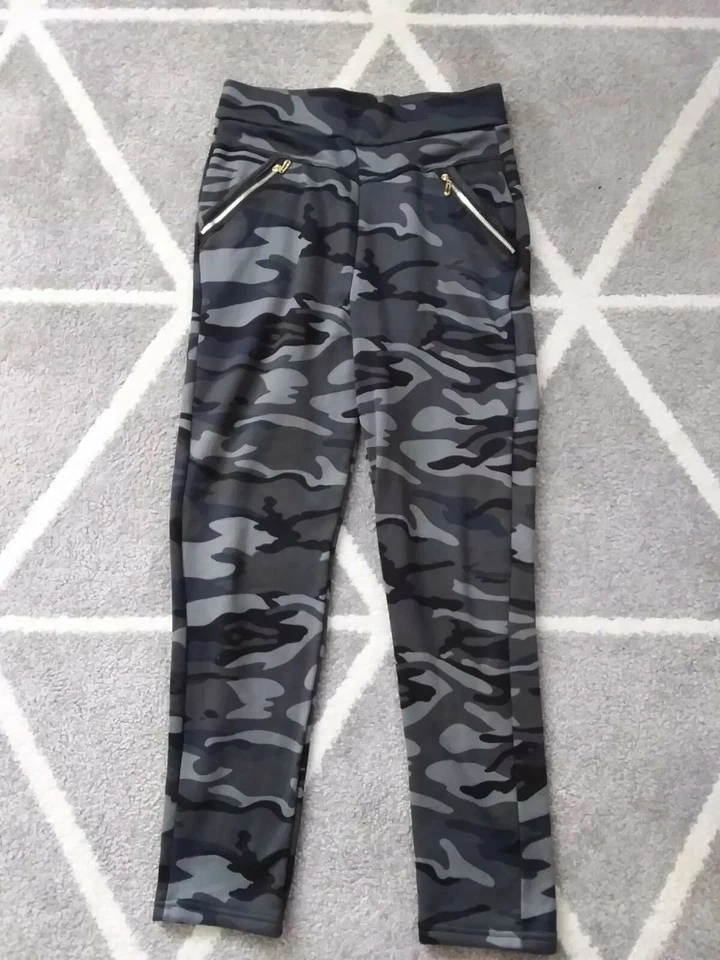 Б/у женщины камуфляж леггинсы с 2 карманами, размер S/M плюс 🎁 - Изображение 3 из 4