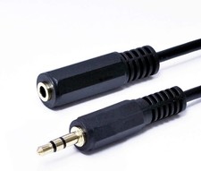 HP AUX 3.5mm Extension Cable for speaker, computer car 1.5 meters