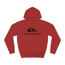 Quiksilver Outlaw Surf Black Logo Hoodie