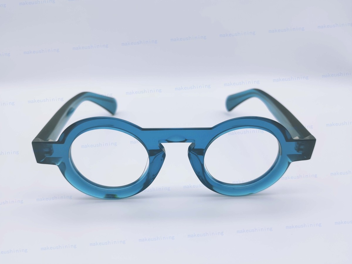 Color 9 Theo Mille +84 Blue Eyeglasses Frame 43-28-145 | eBay