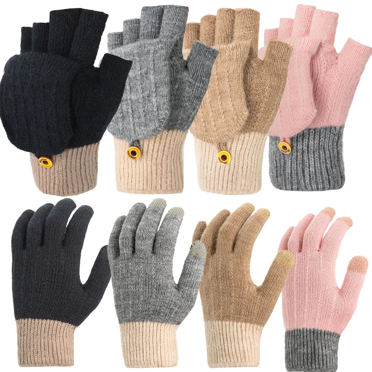 Womens glove 2024 mitten combo