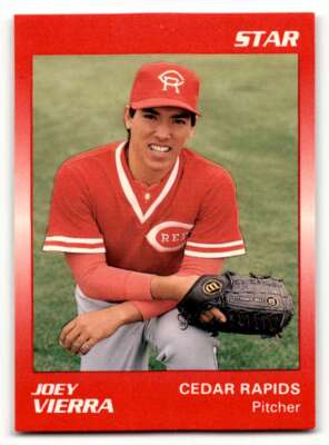 1989 Star #189 Joey Vierra Cedar Rapids Reds Baseball Cards NM-MT
