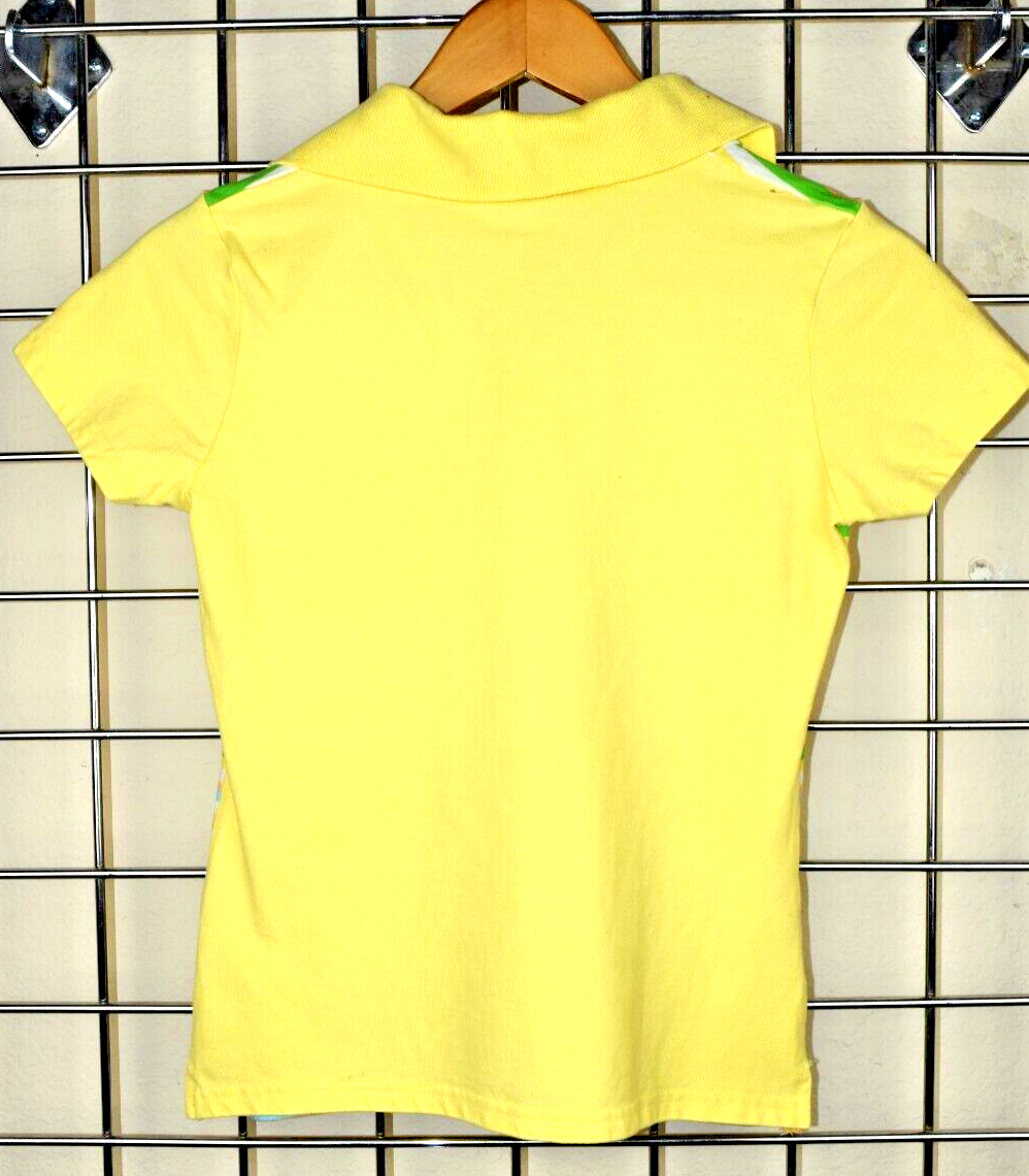 Vintage Dolce & Gabbana Top Size XS/S 90s Lemon Yellow Vibrant