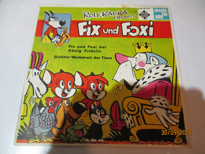 Rolf Kauka - Fix Und Foxi bei König Fridolin - 7'' Single Vinyl