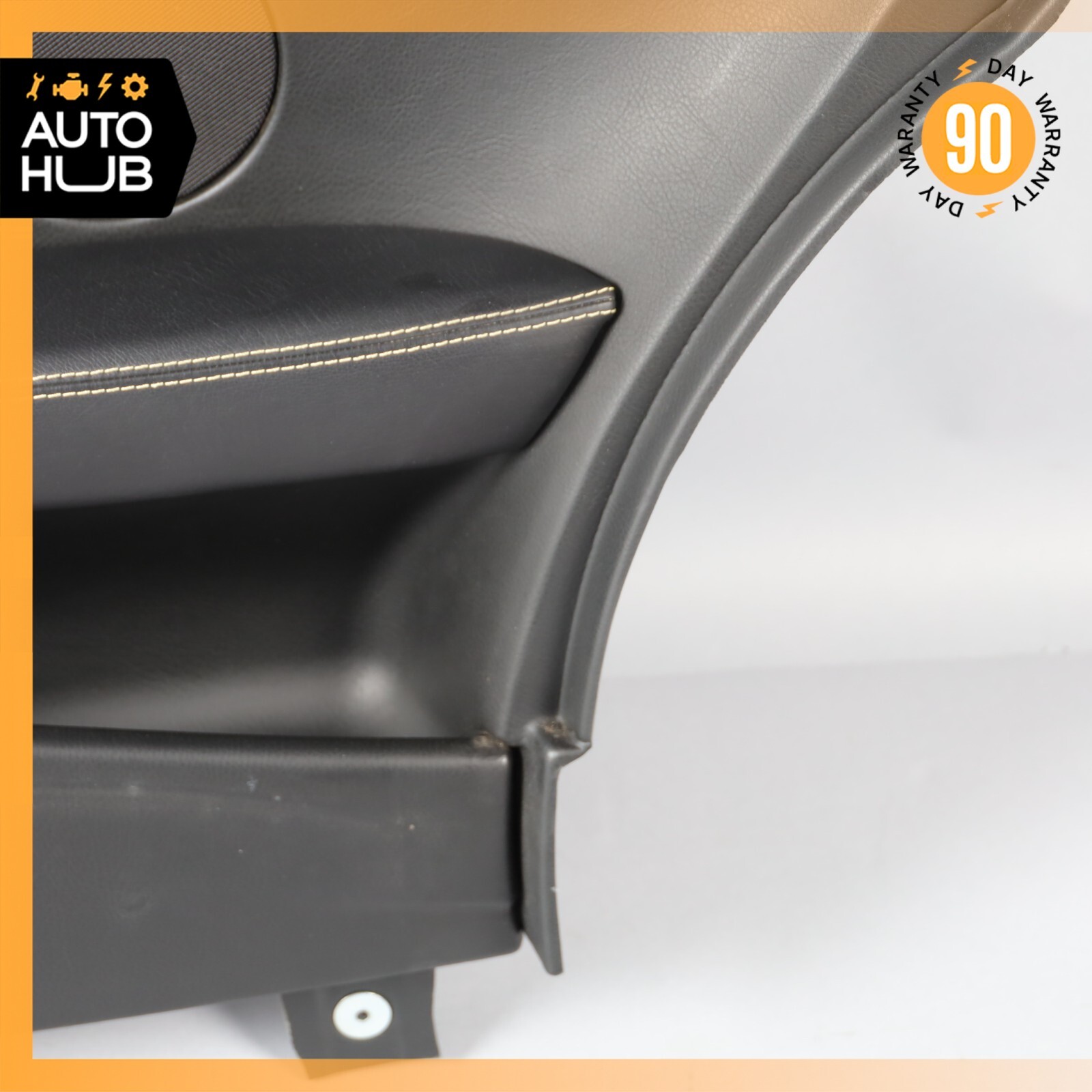 08-18 Maserati GranTurismo M145 Coupe Door Panel Rear Right Side Black OEM