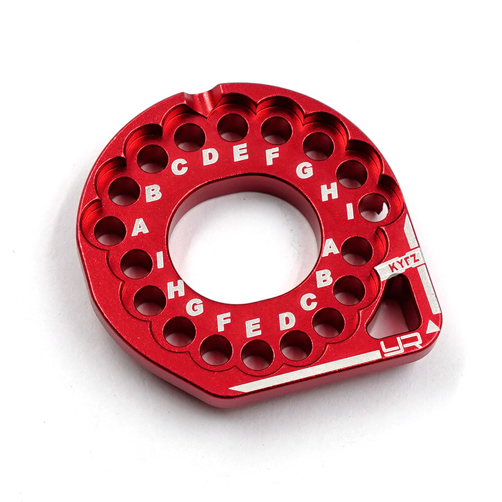 NEW Yeah Racing KYFZ-009RD Aluminum Motor Mount for Kyosho Fazer Mk2