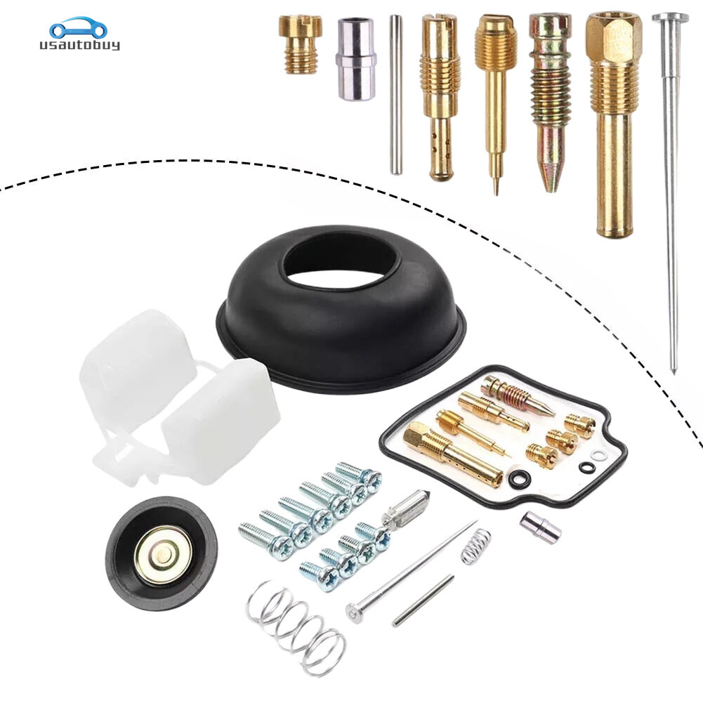 Carburetor Carb Repair Rebuild Float Air Cut-off Valve Diaphragm Kit Motorcycle Fit for Honda NX650 1988-1994 XR650L 1993-2018 - 201355758 Carburetor Carb Repair Rebuild Float Air Cut-off Valve Diaphragm Kit Motorcycle Fit for Honda NX650 1988-1994 XR650L 1993-2018 - 201355758