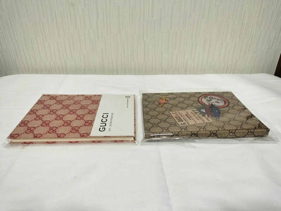 Gucci Baila Notebook 2 Set My Gucci Book & My Scrap Book Oggi Limited Japan New - Image 4 of 4