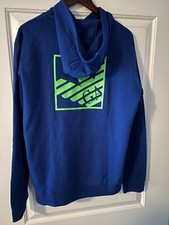 300$+ EMPORIO ARMANI HOODED SWEATSHIRT SIZE L - XL GIORGIO ARMANI