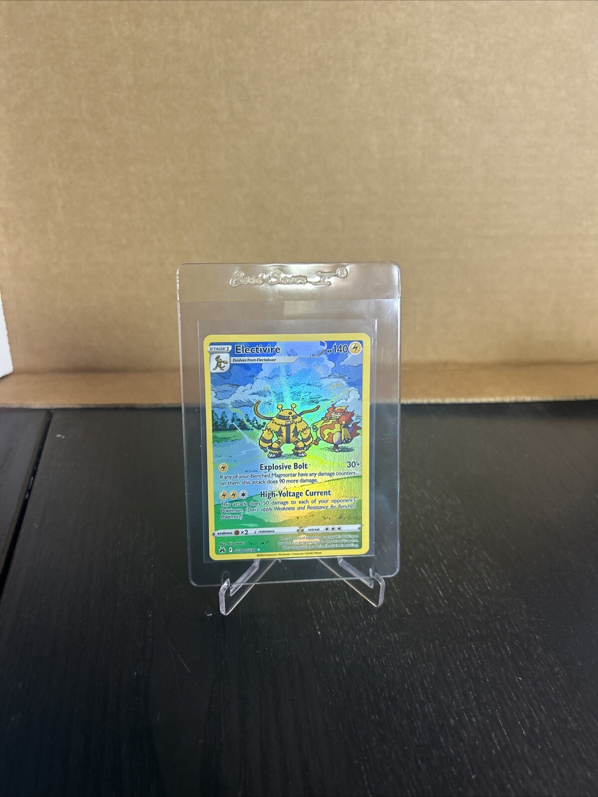 Pokémon TCG Electivire Crown Zenith: Galarian Gallery GG08/GG70 Holo Holo Rare