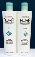 Naturelle Aura Pure Daily Shampoo & Conditioner by Zotos - 13.5 fl oz each