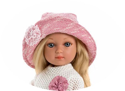 Arias Elegance Modepuppe - Spielpuppe mit Kunsthaar und Vanilleduft, 36cm