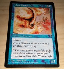 Visions Cloud Elemental MTG Magic the Gathering NM