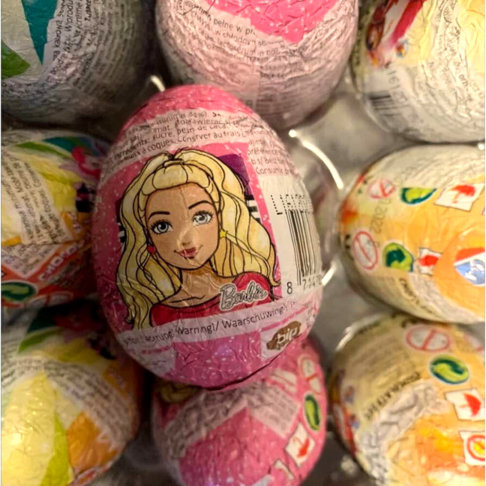 Surprise Eggs White Chocolate & Milk Chocolate Egg 20g With Kids Toys eBay