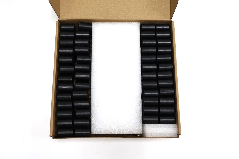 Paquete de 50 etiquetas de seguridad antirrobo con bloqueo de cable USS Mini Patriot - negras Foto 2 de 4