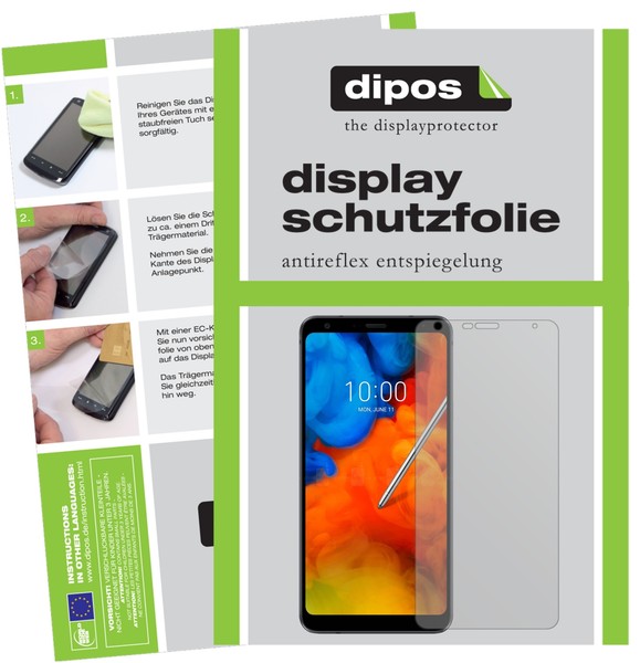 2X Schutzfolie FüR Lg Q8 (2018) Matt Displayschutzfolie Folie Display Schutz-image