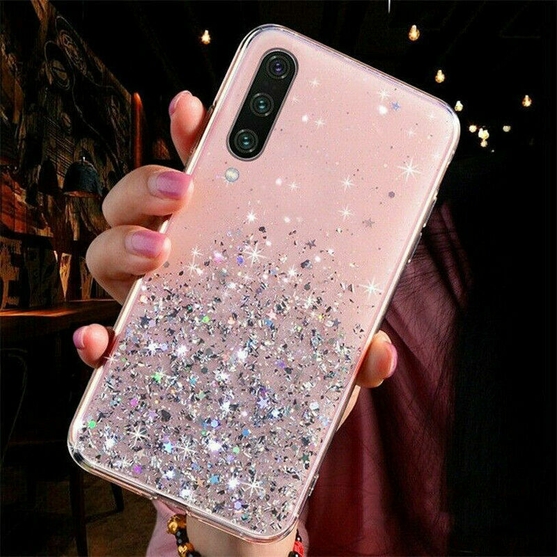 Glitter Phone Case for samsung galaxy NOTE 10 Lite Silicone Soft Case Full  Cover for Samsung