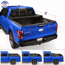 5ft 60 Hard Tri-fold Tonneau Cover Kit For 2016-2018 Toyota Tacoma Truck Bed
