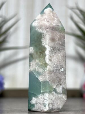 Green flower agate タワーセット C 💚 GREEN FLOWER AGATE