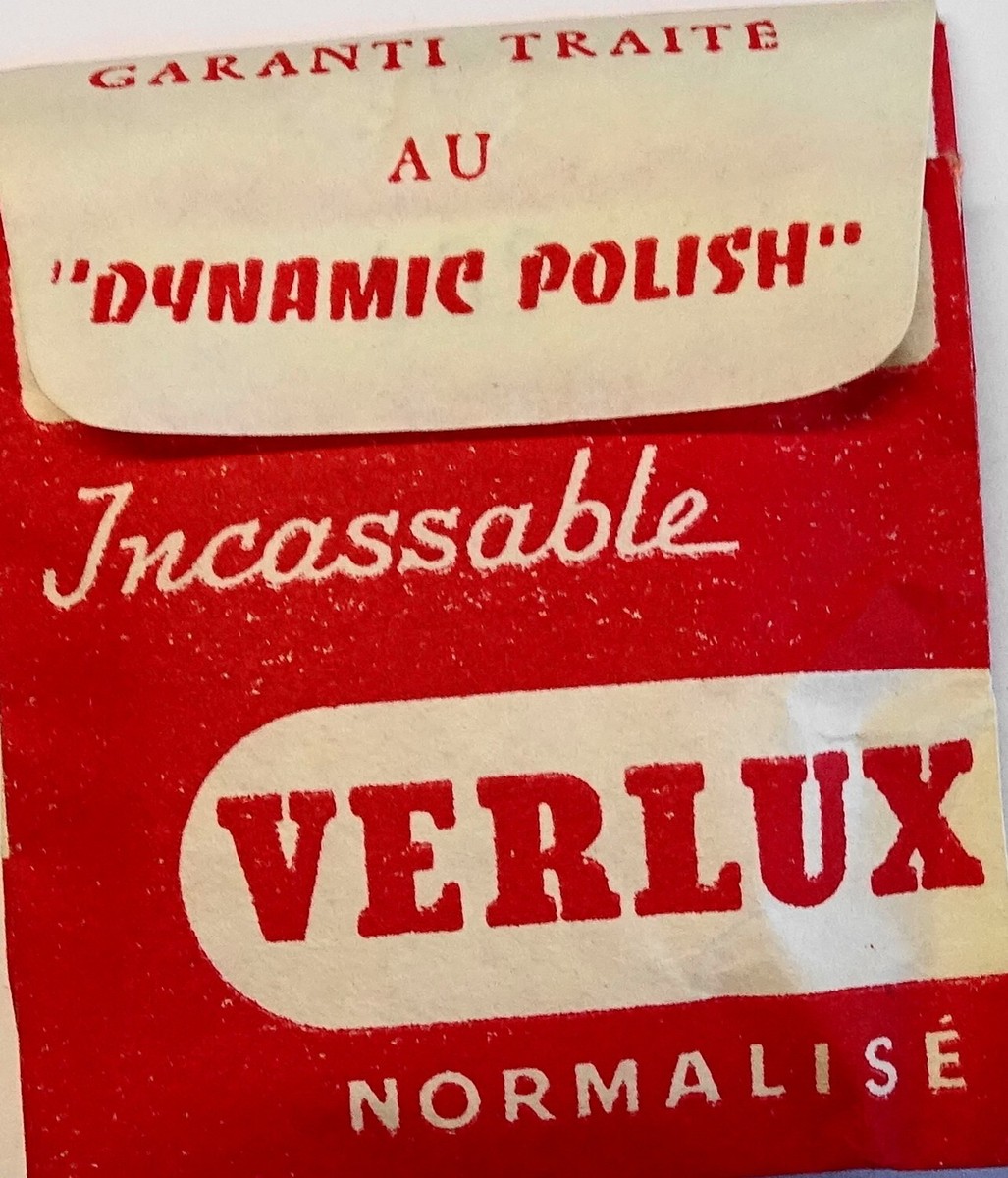 NEUF 1 VERRE VERLUX NORMALISE ( GLASS ) PLEXI MONTRE @ 440 DE