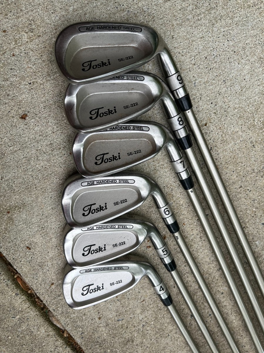 Bob Toski SE-222 graphite Ladies flex Irons Set 4-9 RH | eBay