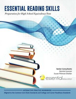 Essential Reading Skills, Preparation for High School Equivalency Tests - GOOD