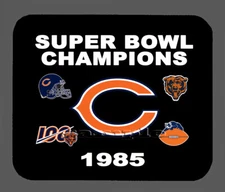 Chicago Bears Super Bowl Championship Banner Mouse Pad Item#345 