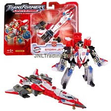 Year 2005 Transformers UNIVERSE Series Deluxe Class 6  Figure Autobot STORM JET