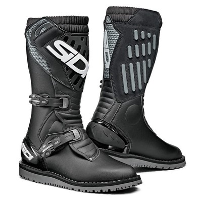 Sidi Trial Zero 2 Adventure CE Stiefel Motorrad Bike Trials Offroad Stiefel schwarz