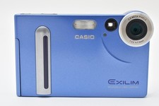 レトロ⭕️【動作oK!】CASIO EXILIM CARD EX-S2 ブルー Casio Exilim EX-S2 compact digital camera blue With SD Card